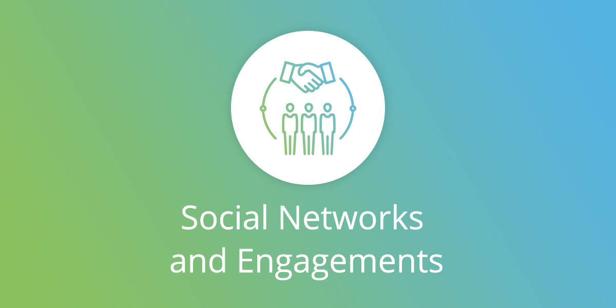Social Networks and Engagements